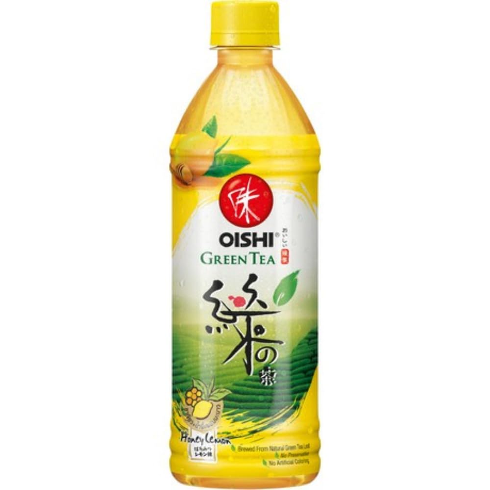 Oishi – Thé vert et citron et miel